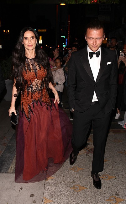 Demi Moore, party